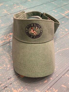 Dog & Duck Food & Spirits Green Visor